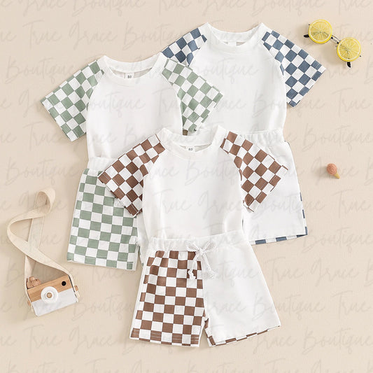 Checkered Toddler Set